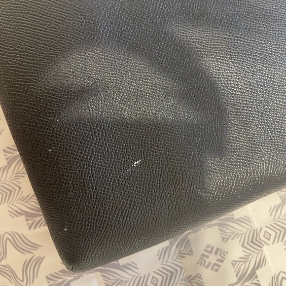 Coach Black Crossgrain Leather Purse - Picture 3 of 6